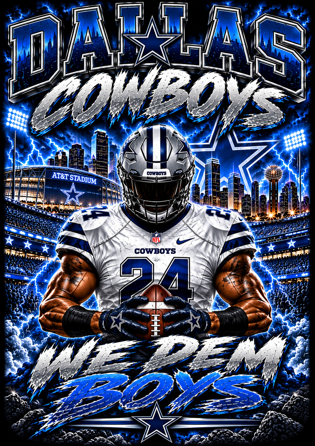 American Football Halftone Designs Digital Download