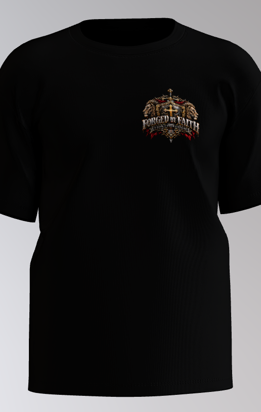 Iron Sharpens Iron – Men's Brotherhood Graphic T-Shirt 1