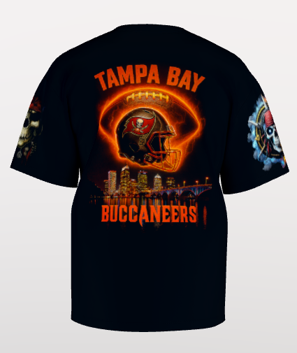 Tampa Bay Fire & Fog Custom Tee