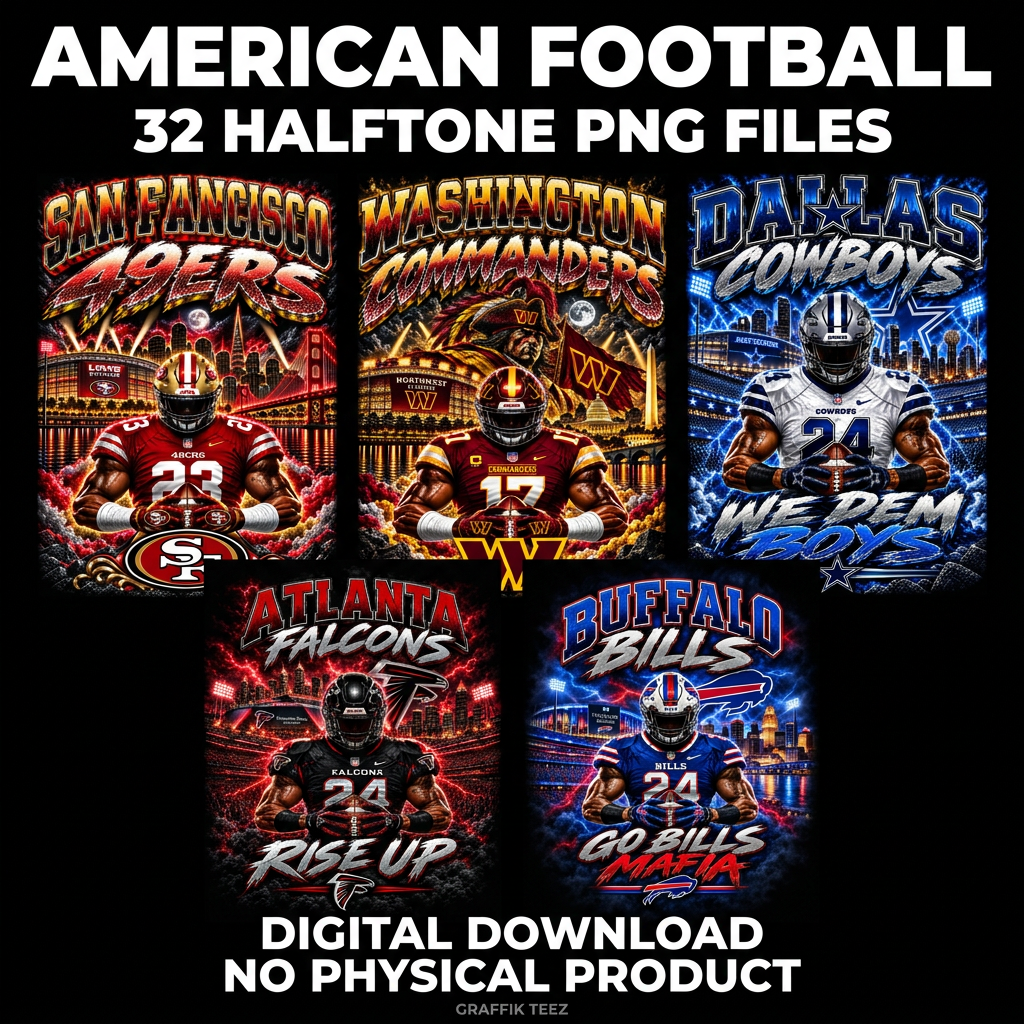 American Football 32-file digital bundle cover