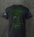 Neon City Jets Custom Sleeve-Print Tee
